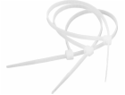 Upínací pás CableTech 2,5 mm/10 cm White Cabletech 100 ks.
