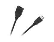 Propojovací kabel HDMI zástrčka - HDMI zásuvka 0,5m Kabel prodlužovací KPO2601 HDMI 0,5m