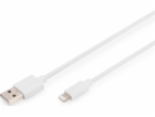 Kabel přenosu dat/USB A/Lightning MFI 2M bílé nabíjení