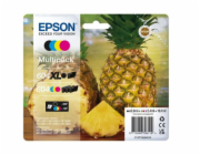 Epson 604/604XL Multipack - 4-balení - kapacita XL (černá) + Standardní - černá, azurová, purpurová, žlutá - originální - blistr s RF / akustickým alarmem - inkoustová cartridge - pro Expression Home 