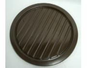 Kryt na dřez kulatý 39 cm hnědý