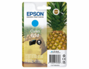 Epson 604 - 2.4 ml - azurová - originální - blistr s RF / akustickým alarmem - inkoustová cartridge - pro Expression Home XP-2200, 2205, 3200, 3205, 4200, 4205; WorkForce WF-2910, 2930, 2935, 2950