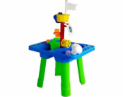 Lean Sport Table pískoviště formičky do písku lopaty konev