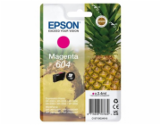 Epson 604 - 2.4 ml - purpurová - originální - blistr s RF / akustickým alarmem - inkoustová cartridge - pro Expression Home XP-2200, 2205, 3200, 3205, 4200, 4205; WorkForce WF-2910, 2930, 2935, 2950
