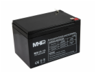 MHPower MS12-12 olověný akumulátor AGM 12V/12Ah, Faston F...