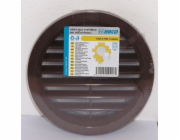 Mřížka větrací 110 mm hnědá