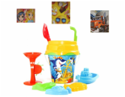 Kyblík+hračky na písek a pláž 8 ks 5259