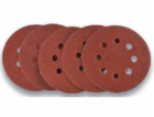 Kotouč brusný výsek s otvory 125 mm/P120 10 ks