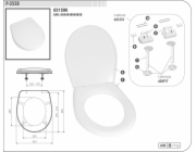 Sedátko WC P-3558