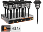 Lucerna solární 34 cm LED