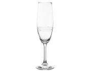 Sklenice na šampaňské 2 ks 220 ml SRDÍČKA