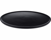 Tác dřevěný kulatý černý 38 cm