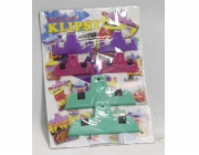 Skřipec plast 6 ks 2x11cm  / 4x6 cm