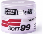 Soft99 White Soft Wax - wax for light coloured paintwork 350g