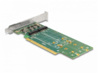 Delock Karta PCI Express 4.0 x16 na 4 x interní M.2 Key M...