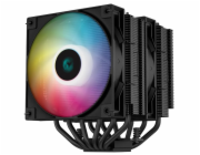 DeepCool AG620 BK ARGB R-AG620-BKANMN-G-2 DEEPCOOL chladič AG620 BK ARGB / 2x 120mm fan / 6x heatpipes / PWM / pro Intel i AMD / černý