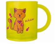 Hrnek dětský 300 ml Rubby kočka plast