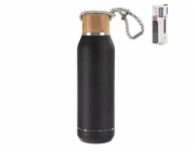 Láhev termo černá 600 ml