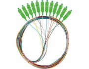 Pigtail SM SC/APC Easy Strip 9/125 G657A1 12X2M Multikolor