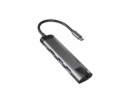 Natec multiport adaptér FOWLER GO HUB 5v1, 2X USB 3.0 HUB...