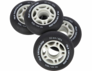 Nils Extreme PU 72x24 82a Black Matte Wheels (4 ks) Nils Extreme