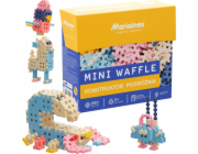 Marioinex MARIOINEX WAFFLES MINI WAFFLE 200ks Cestovatelský pastel