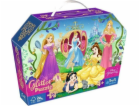 Hádanka 70 prvků třpytí v kufru veselé princezny Disney