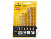 Vrtáky do zdiva sada 8 ks (3 - 10 mm TiN) Strend Pro