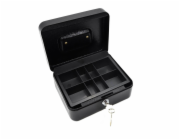 GEKO Schránka na peníze s plastovým pořadačem + 2 klíče, 200x160x90mm GEKO