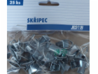 Skřipec záclonový kovový (bal. 25 ks)