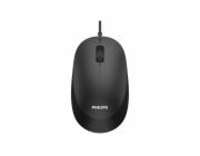 Philips SPK7207BL/Kancelářská/Optická/1 200 DPI/Drátová USB/Černá