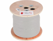 Techly Techly Cat5e F/UTP Speed ??Cable Wire Copper LSZH 305M Grey
