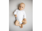 Nanaf Organic Kimono body s dlouhým rukávem BAMBOO WHITE 62