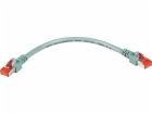 EFB Cat 6 Patchcord S/FTP šedá 0,25 m (K5510,0,25)