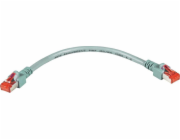 EFB Cat 6 Patchcord S/FTP šedá 0,25 m (K5510,0,25)