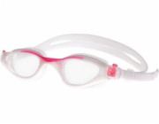 Spokey Dětské plavecké brýle Palia bílé a růžové (839225)
