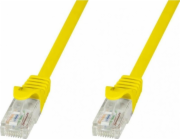 Techly Techly Patch Cord Cat5e UTP 0,25 m žluté CCA