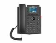 Fanvil X303G SIP telefon, 2,4"bar.disp., 4SIP, dual Gbit, PoE