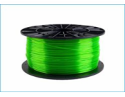 Filament PM tisková struna/filament 1,75 PETG transparentní zelená, 1 kg