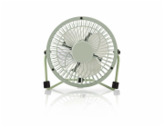 Nedis FNDK1GR10 - Stolní Ventilátor | Napájení z USB | Průměr: 10 cm | 3 W | 1-Rychlostní | Zelená