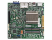 SUPERMICRO mini-ITX  MB Atom x6425E (4-core), 2x DDR4 ECC SO-DIMM, 8xSATA, 1x PCI-E 3.0 x4, 4x 1GbE LAN, bulk