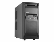 CHIEFTEC skříň Libra Series/Miditower, LF-02B-OP, Black, USB 3.0, bez zdroje