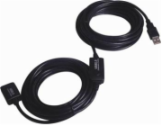 PremiumCord KU2REP20 USB 2.0 repeater a prodlužovací kabel A/M-A/F 20m