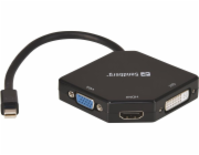 Sandberg 509-12 Adapter MiniDP>HDMI+DVI+VGA