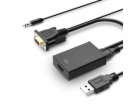 Gembird A-VGA-HDMI-01 Gembird adaptér VGA (M) na HDMI (F)...