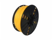 Tlačová struna (filament) GEMBIRD, TPE flexibilný, 1,75mm, 1kg, žltá