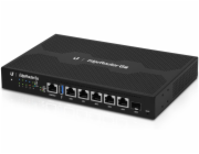 UBNT EdgeMAX EdgeRouter 6 PoE [1GHz quad-core CPU, 1GB RAM, PoE, EdgeOS, 5 gigabitové porty + 1xSFP slot, fanless]