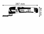 Akumulátorová multifunkční řezačka Bosch GOP 12 V-28 solo Professional, 12V, multifunkční nářadí