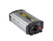 Měnič napětí Carspa CAR600U-122 12V/230V+USB 600W, modifikovaná sinus