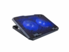 C-TECH chladící podložka pod NTB CLP-140, 15,6", 2x 140mm...